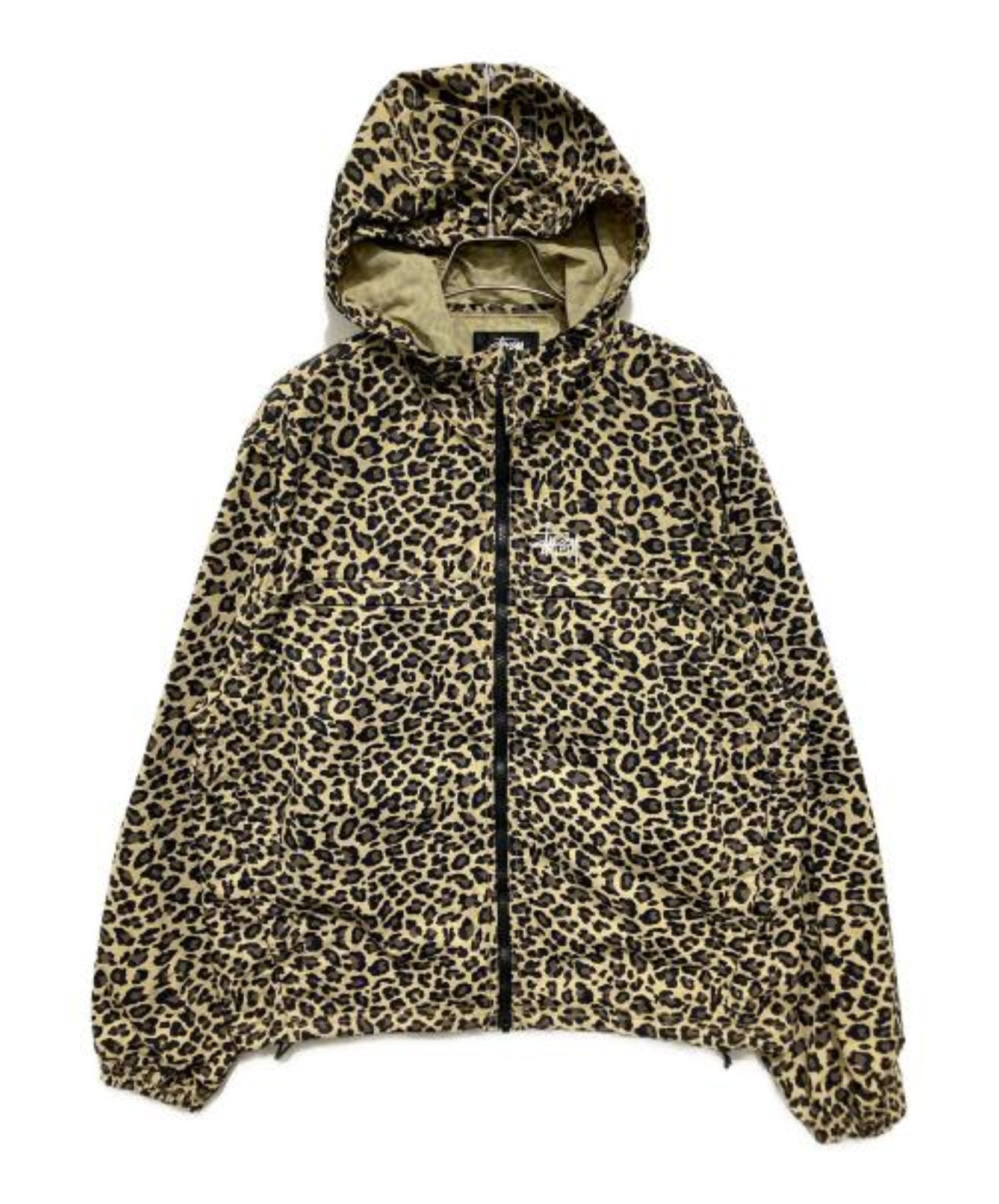 STUSSY ステューシー ナイロンジャケット パーカー 豹柄 レオパード stussy / ステューシー】Lightweight Hooded Jacket | 印象的な