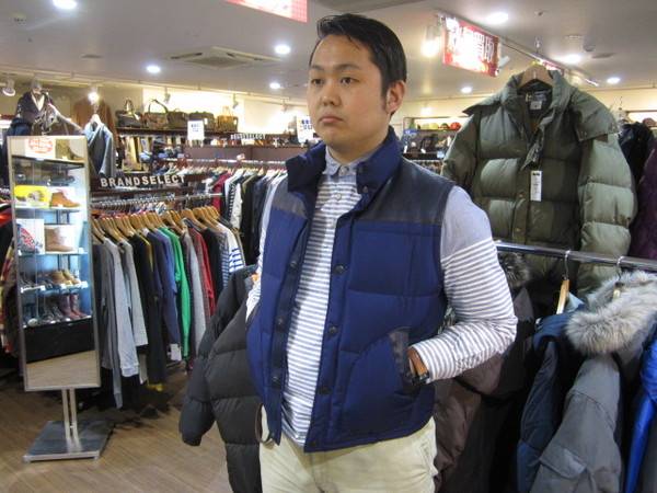 STUSSY×NEXUS7 WINDSTOPPER DOWN VEST