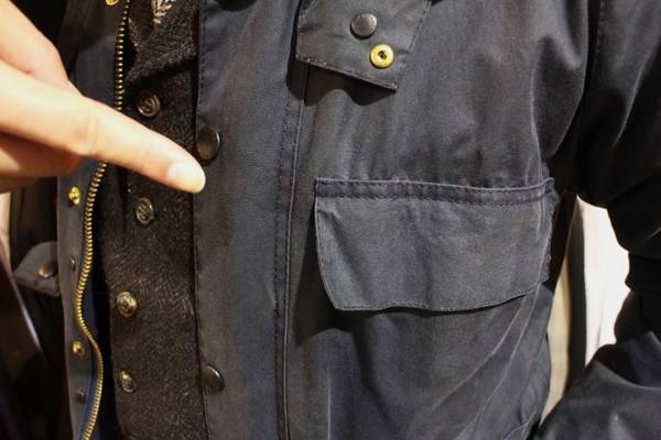 EDIFICE（エディフィス）別注のBarbour（バブアー）はオールド