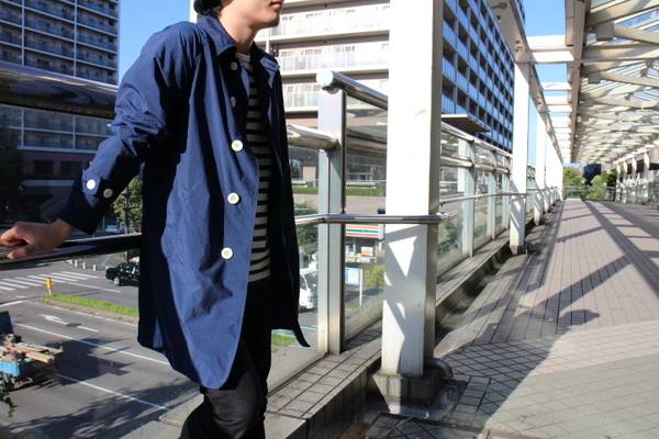 BEDWIN(ベドウィン)定番ステンカラーコート入荷。[2015.07.14発行]
