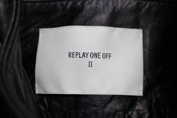 美品】REPLAY リプレイ 本革メッセンジャー