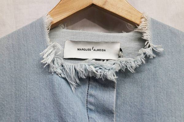 デニムが大得意なMARQUES ALMEIDA(マルケス アルメイダ)より完売