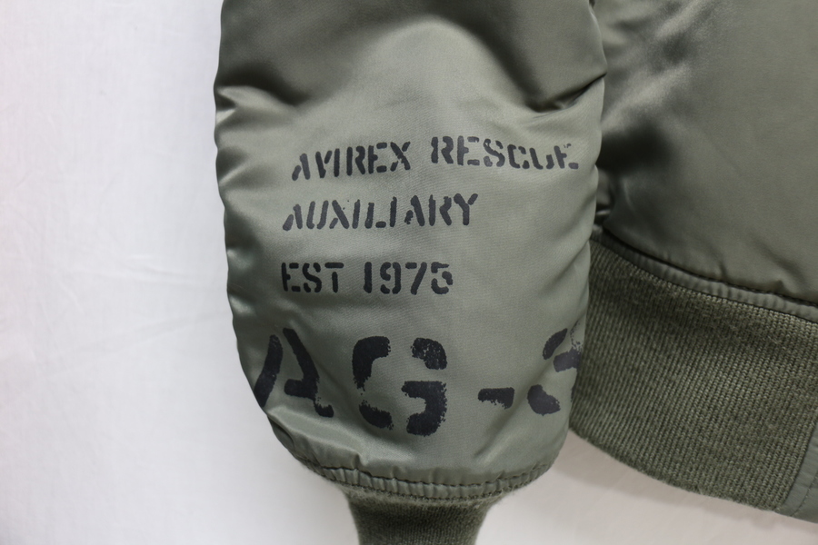 AVIREX(アヴィレックス)】REMODEL MA-1 JACKET 入荷しました AVIREX(アヴィレックス)】REMODEL MA-1 JACKET 入荷しました