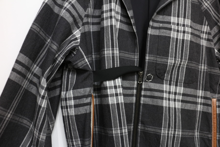 SUNSEA サンシー　ジャケット　チェック 19SS SUNSEA(サンシー)】19SS Check Blouson 入荷！[2019.09.08発行