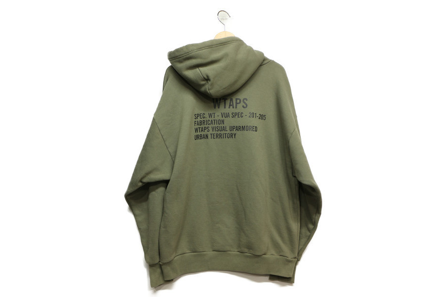 WTAPS ダウンベスト SPEC 201-205 心強く オリーブグリーン