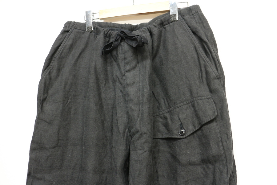 COMOLI(コモリ)】Linen Brushed Drawstring Pants M01-03004