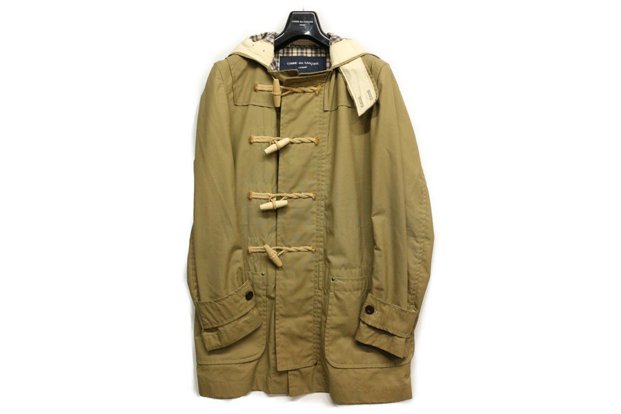 コムデギャルソンHOMME gloverall ベージュ ダッフルコート COMME des GARCONS HOMME ダッフルコートGLOVERALL（COMME des