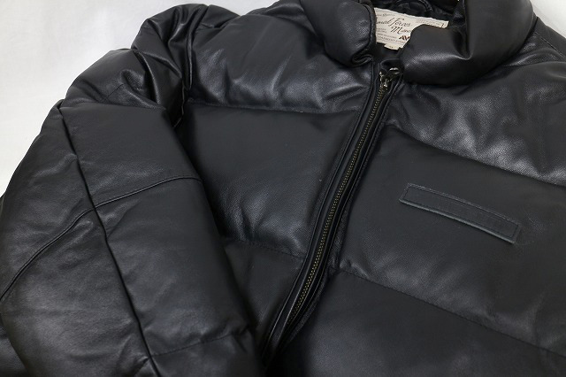 AVIREX（アヴィレックス）】レザーダウンジャケット入荷