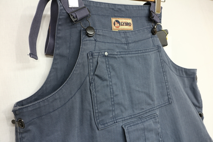 NIGEL CABOURN(ナイジェルケーボン)】NAVAL DUNGAREE HERRINGBONE