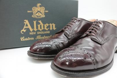 「ドレスシューズのALDEN 」