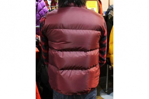 トップスのダウンベスト