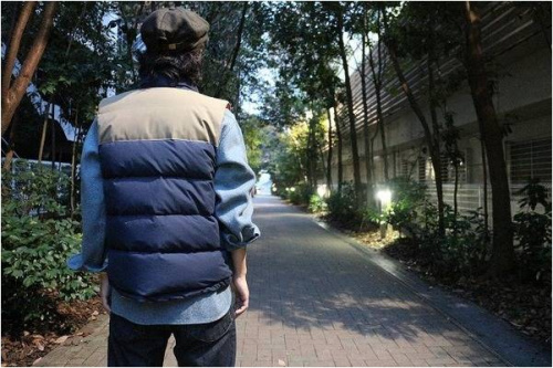 ダウンジャケットのマウンテンジャケット