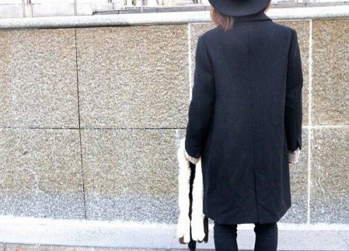 チェスターコートのダッフルコート