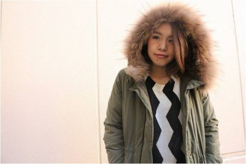 レディースのモッズコート