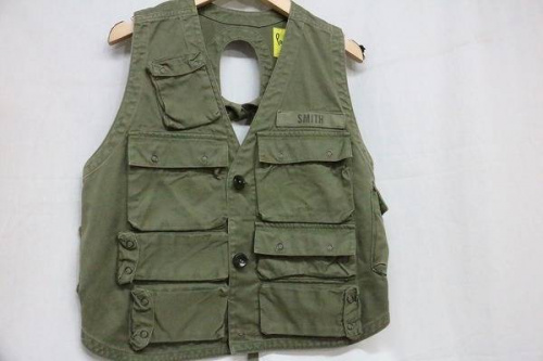 ヴィンテージアイテムのフィッシングベスト