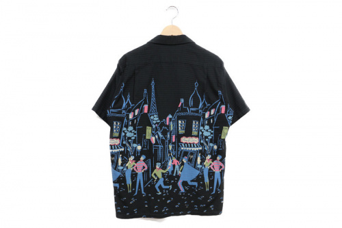 スターオブハリウッドのオープンカラーシャツ