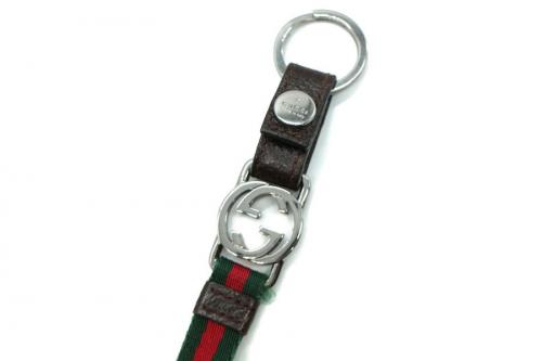 ⭐️良品⭐️ グッチ インターロッキングG ネックストラップ