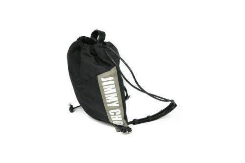 ジミーチュウのリュック　バックパック　ドロストバッグ