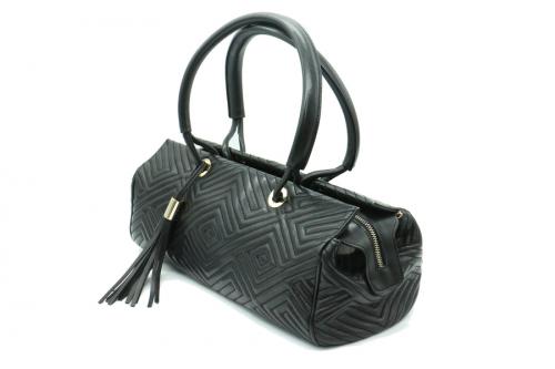 バリーのステッチレザーハンドバッグ