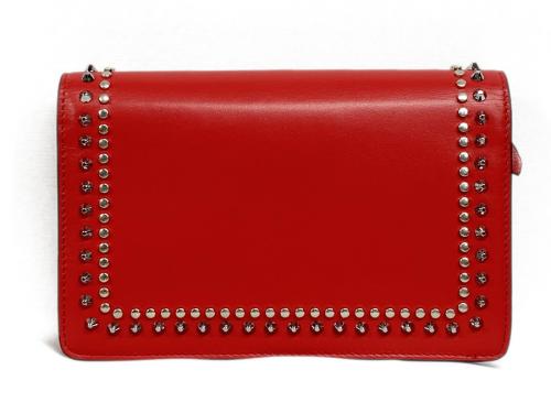 ジミーチュウのスタッズチェーンショルダーバッグ