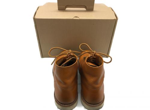 レッドウィングの6inch CLASSIC ROUND TOE ゴールドラセットセコイア