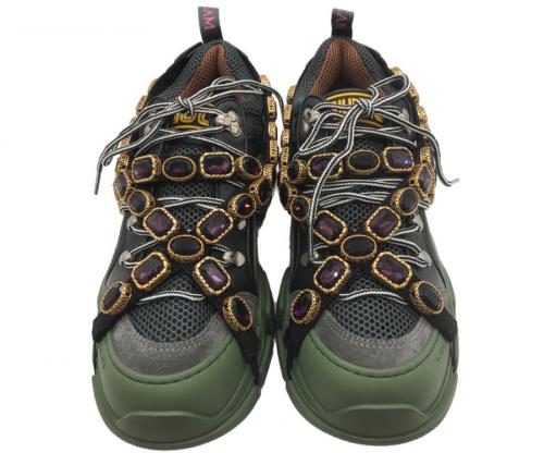 グッチのFlashtrek SEGA Green Removable