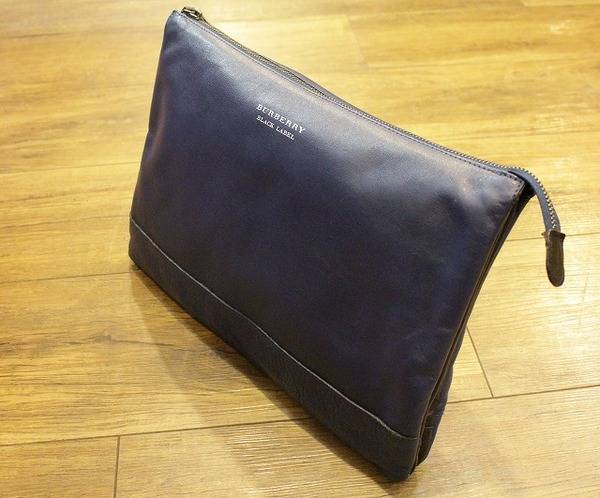 BURBERRY BLACK LABELレザークラッチバッグ入荷！[2015.07.03発行