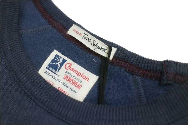 シンプルイズベスト。Champion(チャンピオン)×TODD SNYDER(トッド