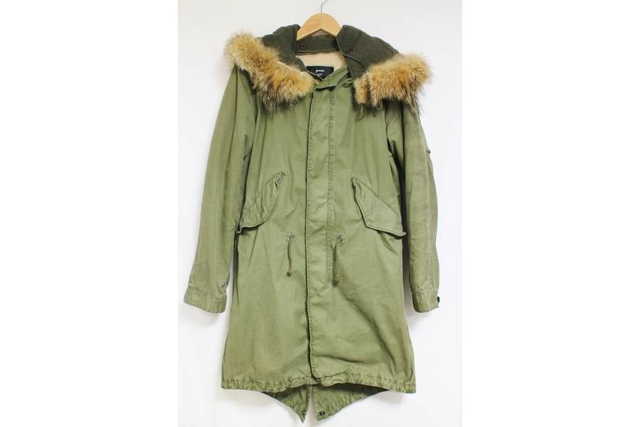 現HYKE/ハイク】green man/グリーンマンのモッズコート入荷しており ...