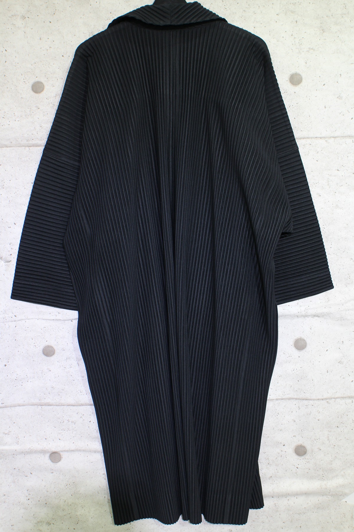 HOMME PLISSE ISSEY MIYAKE 黒コートオムプリッセ