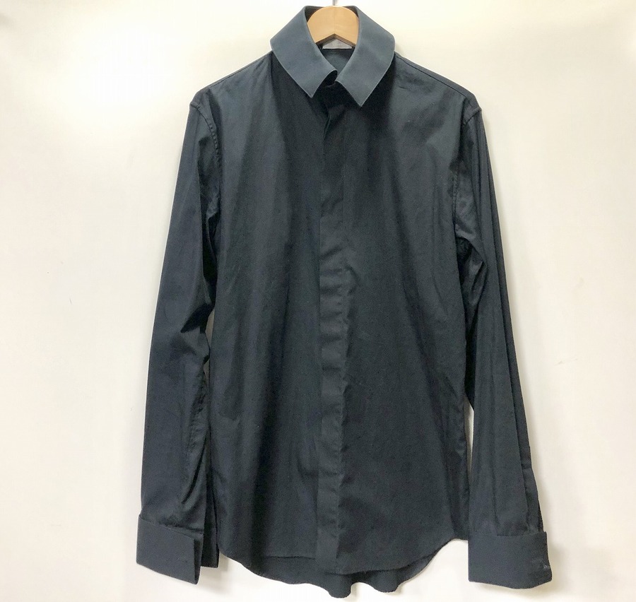 dior homme AW06 比翼　ドレスシャツ　37 DIOR HOMME - Dior HOMME ラペル刺繍 比翼 ドレスシャツの通販 by