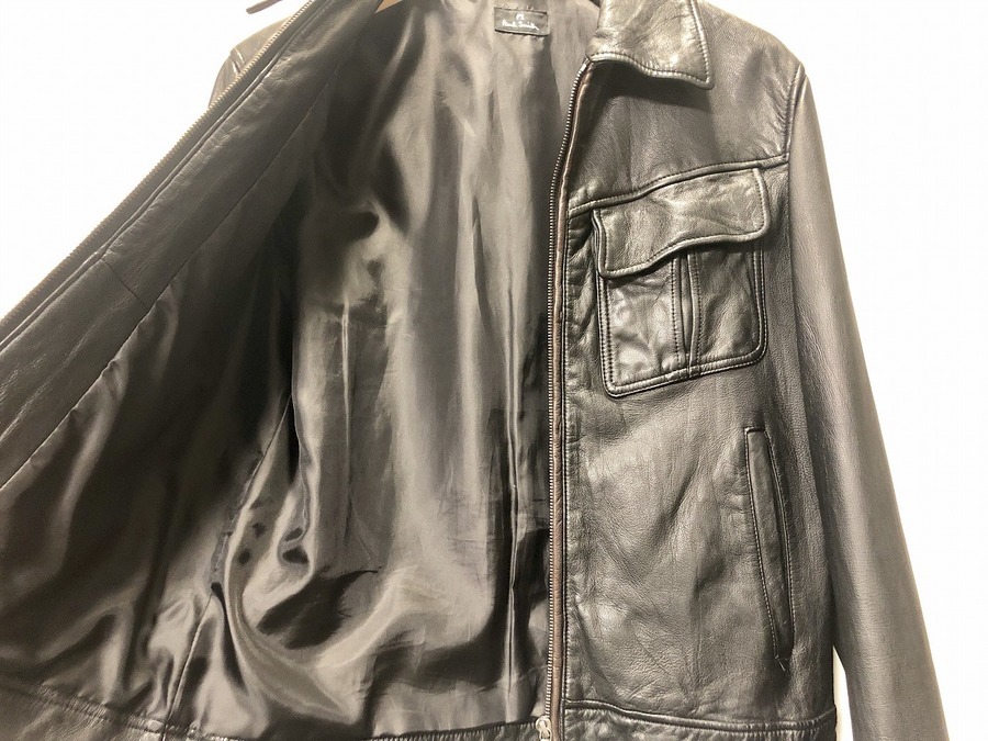 PS PAUL SMITH/ピーエスポールスミスよりシングルレザージャケット入荷