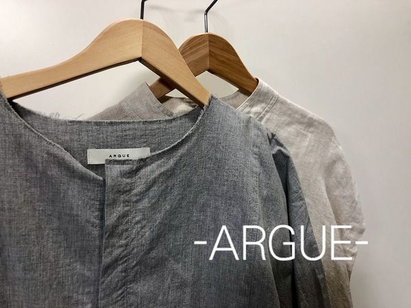 人気沸騰中ARGUE/アギューより最新入荷アイテム続々入荷!![2019.08.17  