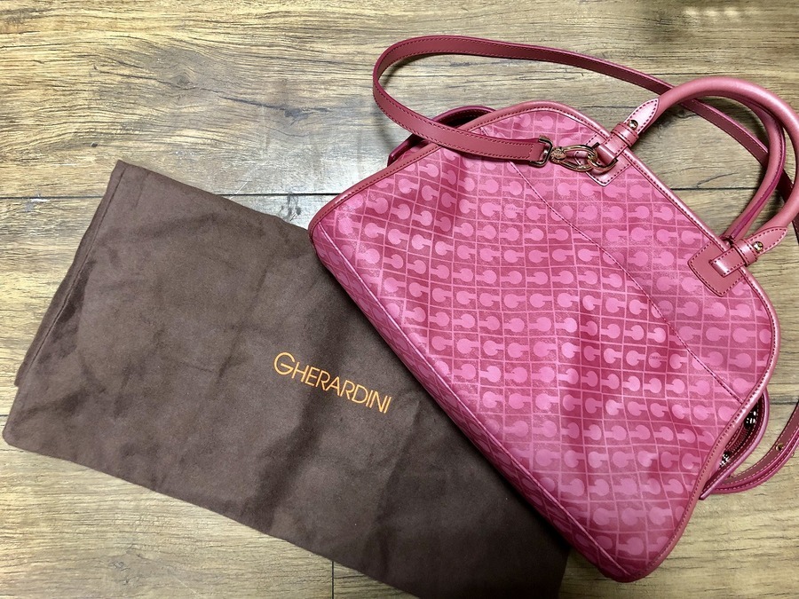 新品未使用】GHERARDINI 2way ハンドバッグ ショルダーちいちゃんの