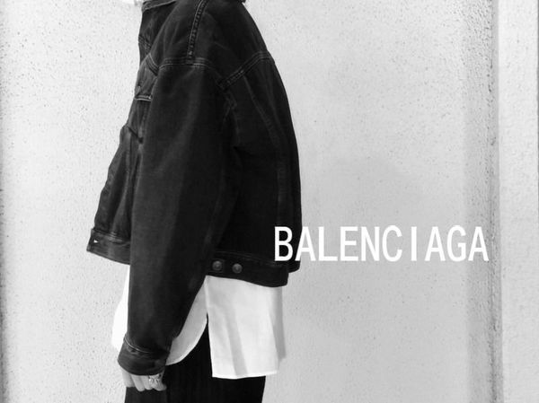 BALENCIAGA/バレンシアガよりSWING denim JACKET(スウィングデニム