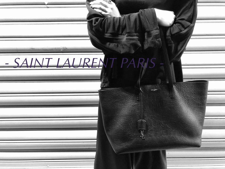 Saint Laurent Paris サンローランよりショッピングトート バッグのご紹介 オンラインストアにて絶賛販売中 06 22発行