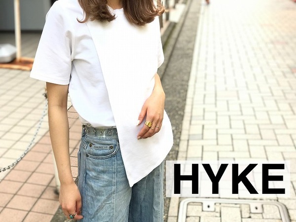HYKE/ハイクより変形カットソーのご紹介!![2020.06.26発行]