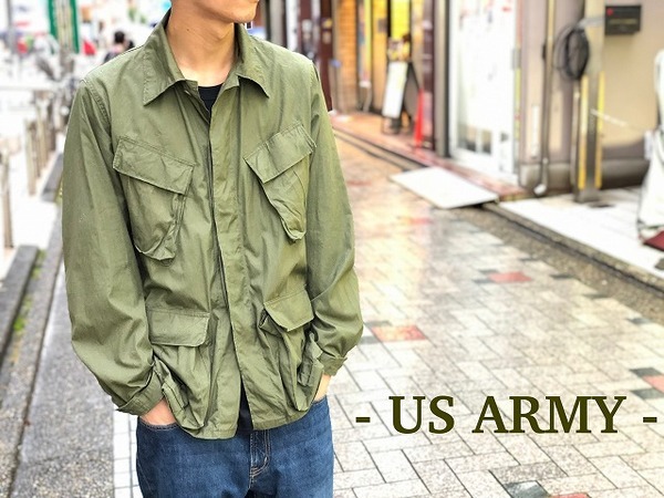 US ARMY/アメリカ軍より70年製ジャングルファティーグジャケットのご 