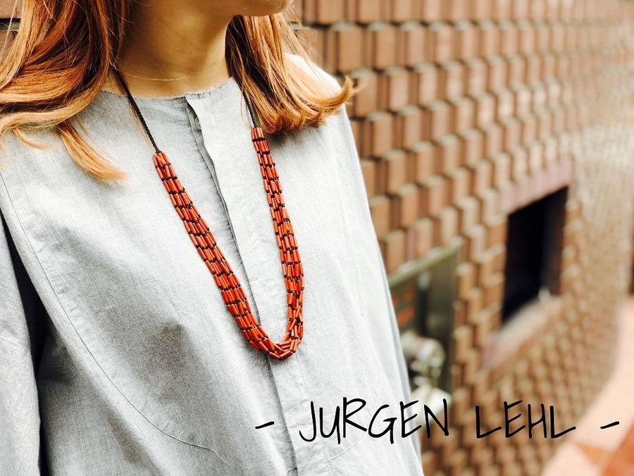 JURGEN LEHL/ヨーガンレールより天然石ビーズ8連ネックレスのご紹介 