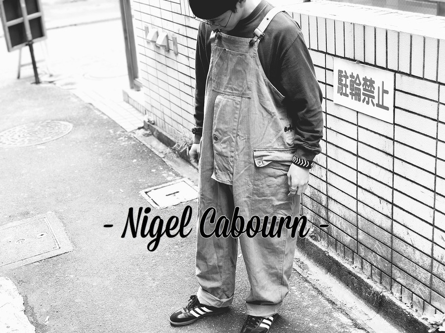 NIGEL CABOURN/ナイジェルケーボンよりオーバーオールのご紹介です