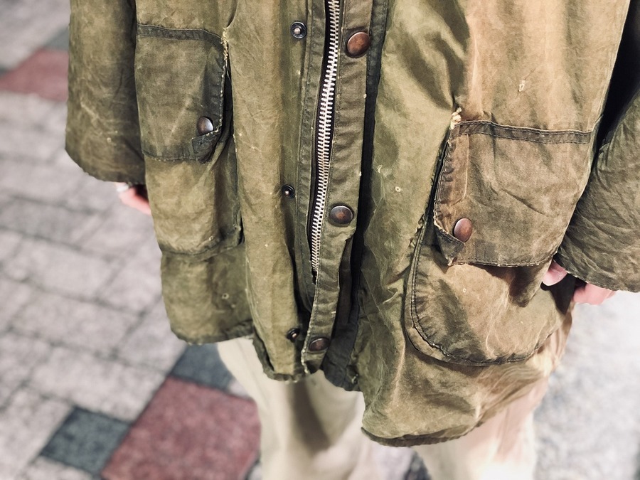 Barbour/バブアーよりヴィンテージオイルドジャケット、ゲームフェアの