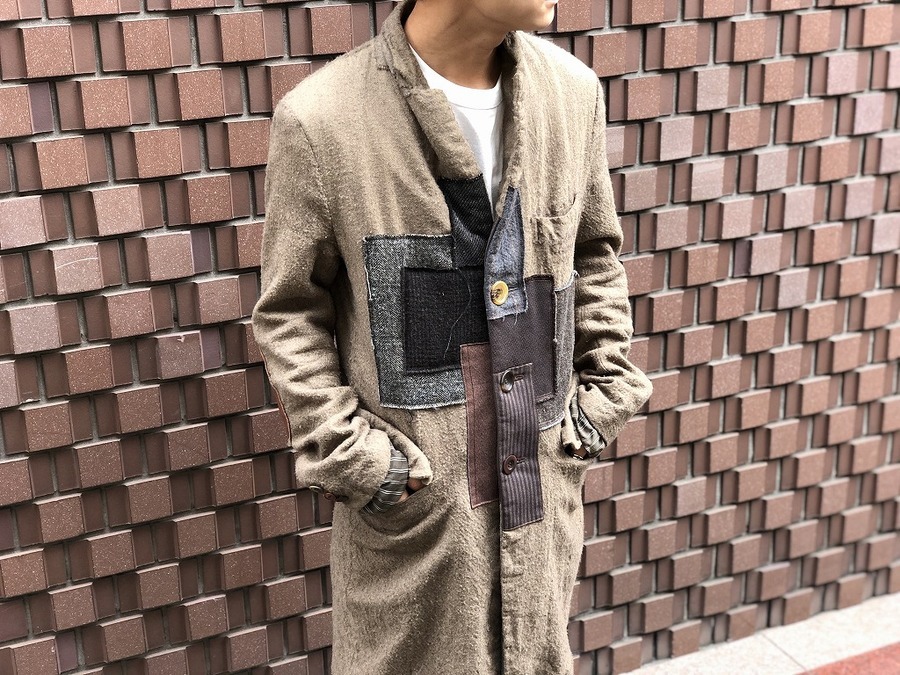 JUNYA WATANABE MAN コムデギャルソン パッチワーク コート S