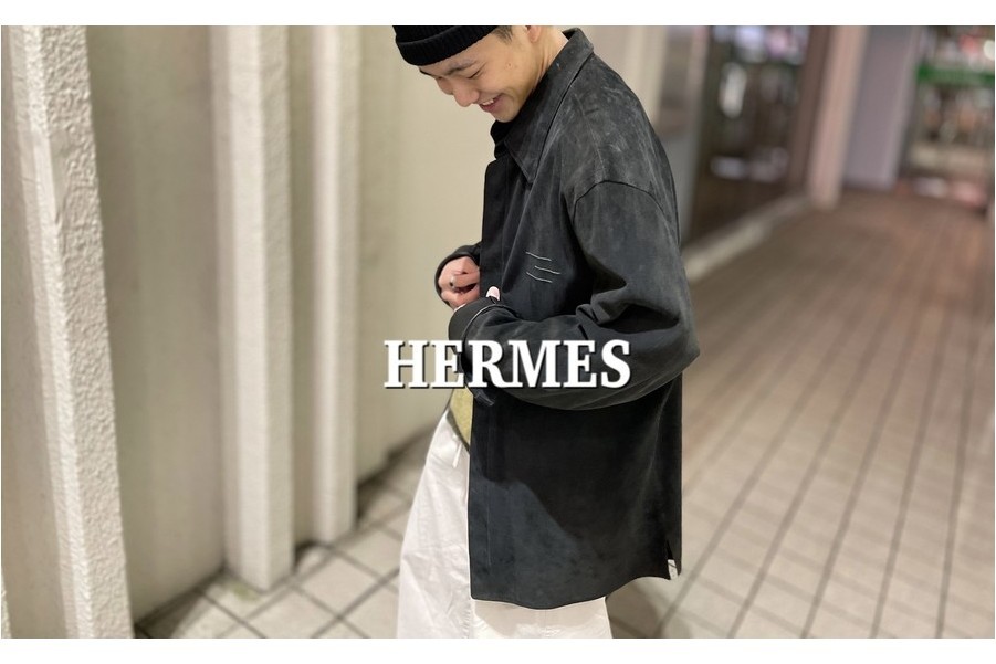HERMES/エルメスよりディアスキンシャツのご紹介です!![2020.12.01発行