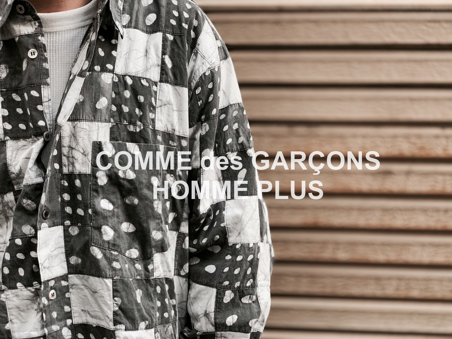 COMME des GARCONS HOMME PLUS/コムデギャルソンオムプラスより総柄
