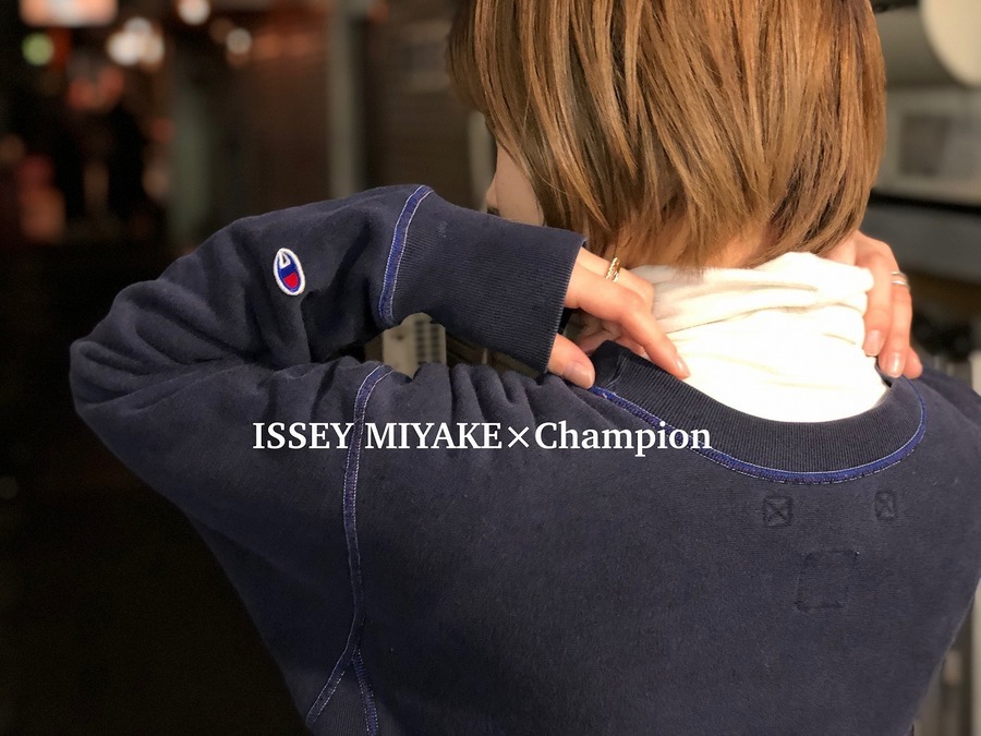 ISSEY MIYAKE×Champion　リバースウィーブ