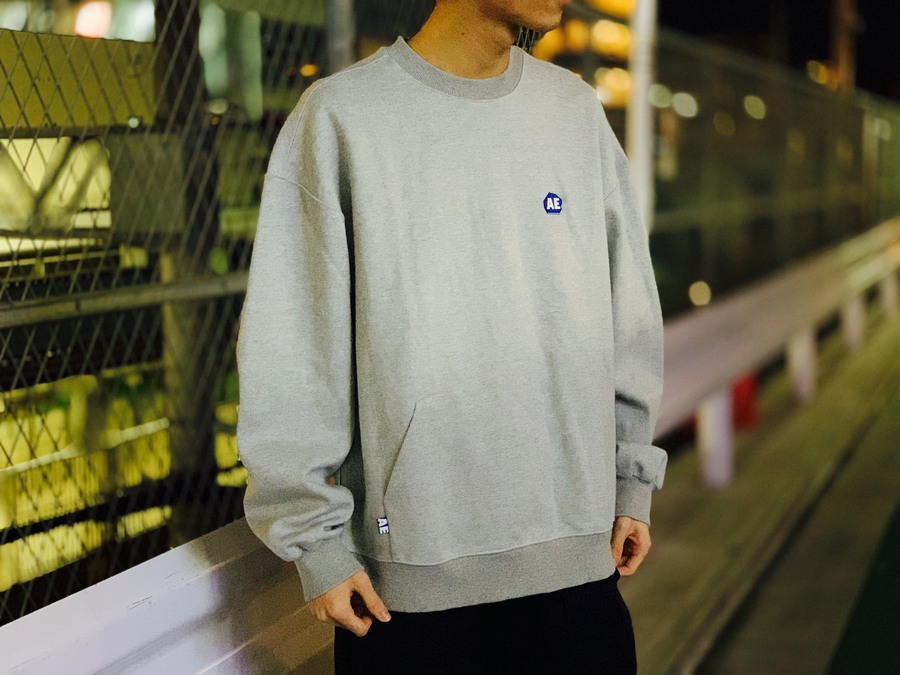 logo sweatshirt アーダーエラー スウェット グレー 灰