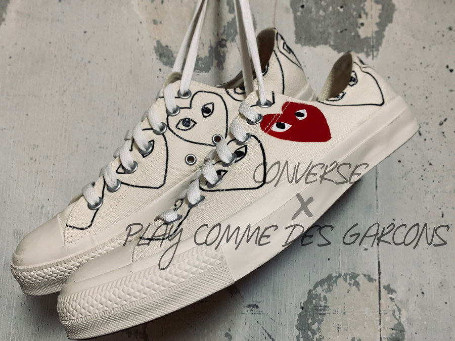 CONVERSE×PLAY COMME des GARCONS／コンバース×プレイコムデギャルソン