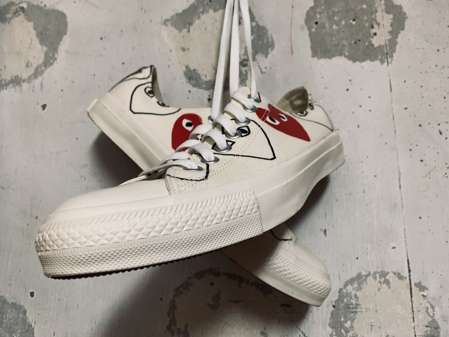 CONVERSE×PLAY COMME des GARCONS／コンバース×プレイ