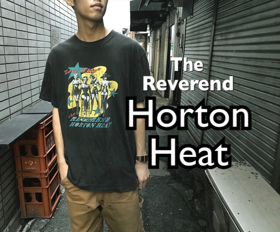 「ヴィンテージアイテムのThe Reverend Horton Heat 」