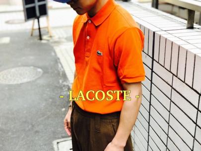 「ヴィンテージアイテムのLACOSTE 」